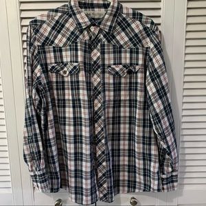 WindRiver Outfitters Mens Plaid Shirt
